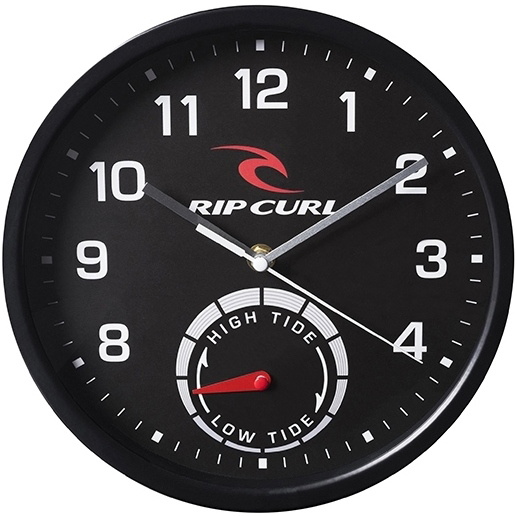 RIP CURL 防水時計 2020 Rip Curl Tide Wall Clock Black A1101 - Boardsports - Surfing
